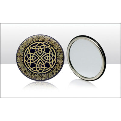 Celtic Tin Compact Mirror